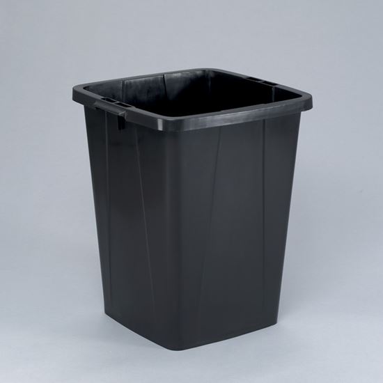 Obrázek z Odpadkové koše Durabin 90 l - koš / černá