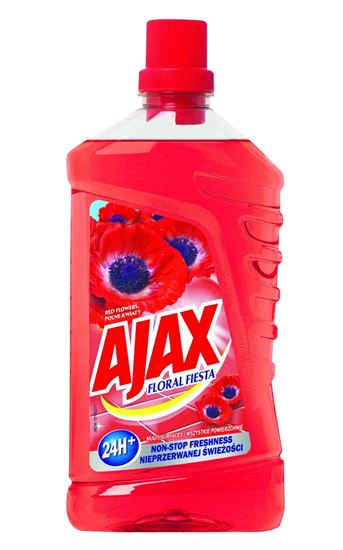 Obrázek z Ajax Red Flowers univerzální čistič na podlahu 1 l