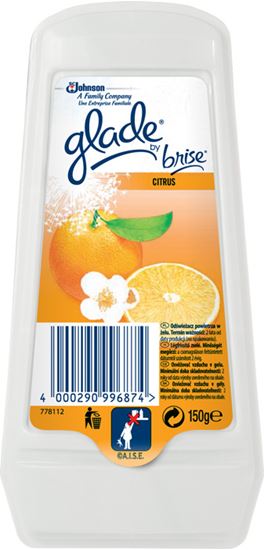 Obrázek z Glade by Brise gel citrus 150 g