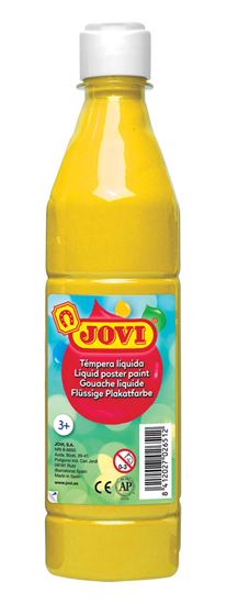 Obrázek z Tekuté temperové barvy JOVI v lahvi - 500 ml / žlutá