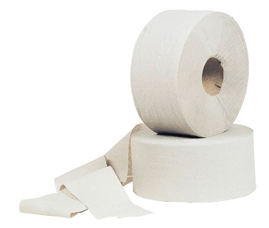 Obrázek z Tork Jumbo toaletní papír bílý 120280 - průměr 190 mm / 2 vrs.