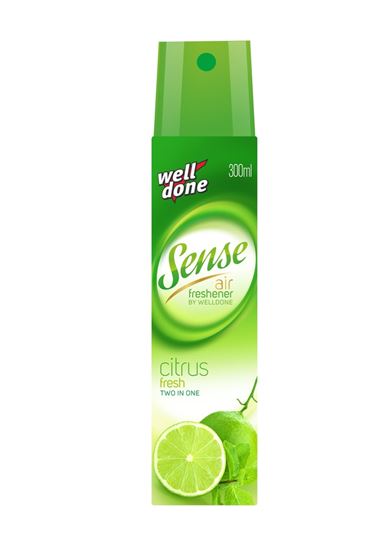 Obrázek z Well done Sense osvěžovač spray citrus 300 ml