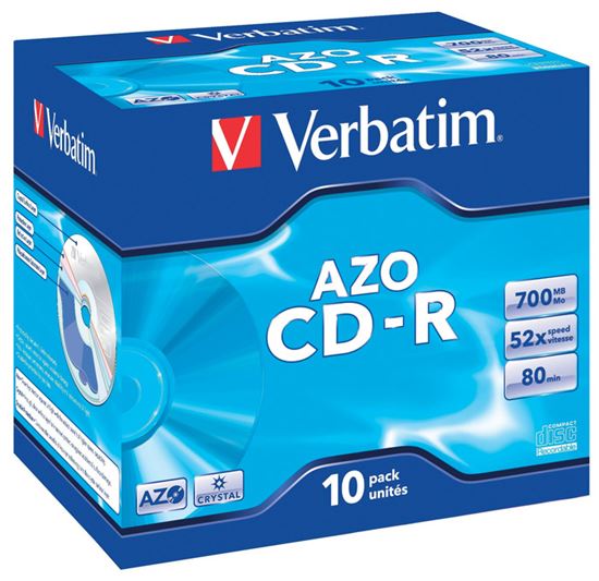 Obrázek z CD Verbatim - CD - R v krabičce standard
