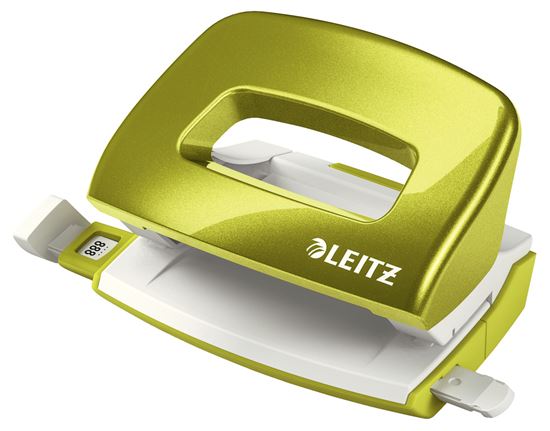 Obrázek z Leitz NeXXt 5060 mini kancelářský děrovač / metalická zelená
