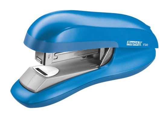 Obrázek z Rapid F30 Vivida kancelářský sešívač s plochým sešíváním / světle modrá