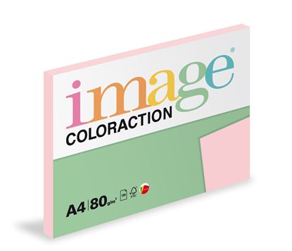 Obrázek Xerografický papír BAREVNÝ - Tropic / pastelově růžová/ 100 listů / OPI74