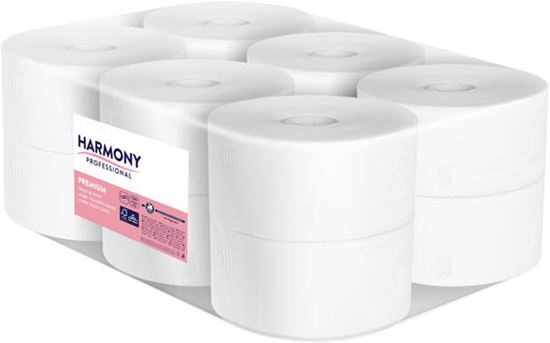 Obrázek z Harmony Jumbo toaletní papír 100 % celulóza průměr 190 mm