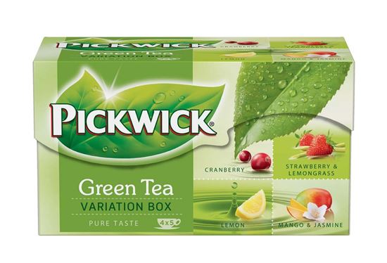 Obrázek z Čaj zelený Pickwick - zelené variace