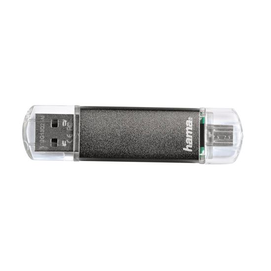Obrázek z Flash Disc Laeta Twin - šedá / 16 GB / USB 2.0