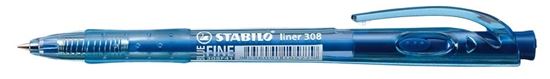 Obrázek z Kuličkové pero STABILO Liner 308 - modrá