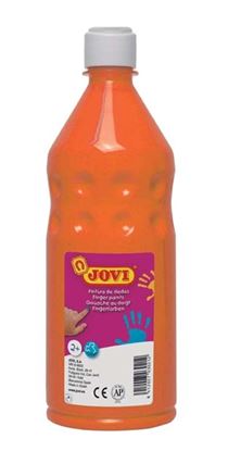 Obrázek Prstové barvy JOVI v láhvi - 750 ml / oranžová