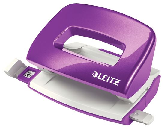 Obrázek z Leitz NeXXt 5060 mini kancelářský děrovač / metalická purpurová