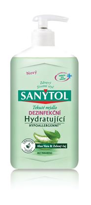 Obrázek Mýdlo dezinfekční Sanytol - hydratující / 250 ml