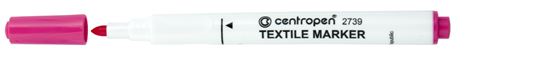 Obrázek z Značkovač Centropen 2739 na textil - růžová