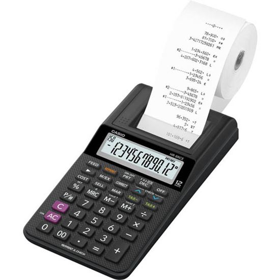 Obrázek z Casio HR 8 RCE kalkulačka s tiskem displej 12 míst