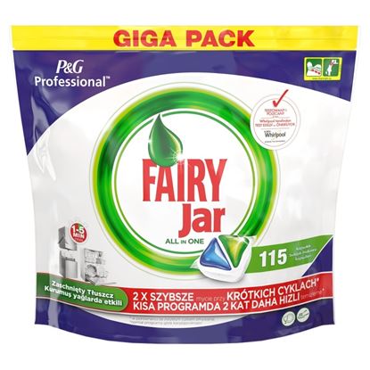 Obrázek JAR All in 1 Fairy tablety do myčky 115 ks