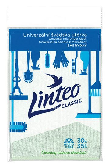 Obrázek z Linteo Classic švédska utěrka z mikrovlákna 30 x 35 cm