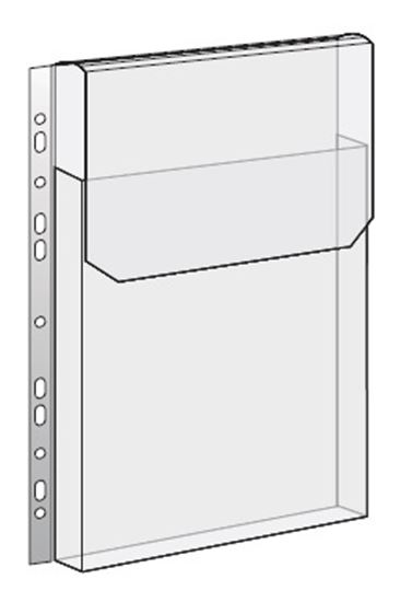 Obrázek z Závěsný obal A4 s rozšířenou kapacitou - A4 / s chlopní / 10 ks
