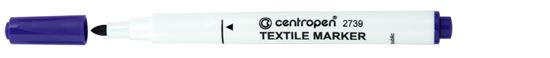 Obrázek z Značkovač Centropen 2739 na textil - fialová