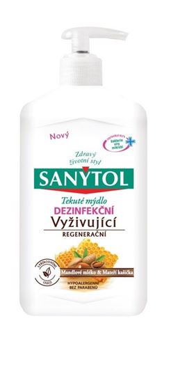 Obrázek z Mýdlo dezinfekční Sanytol - vyživující / 250 ml