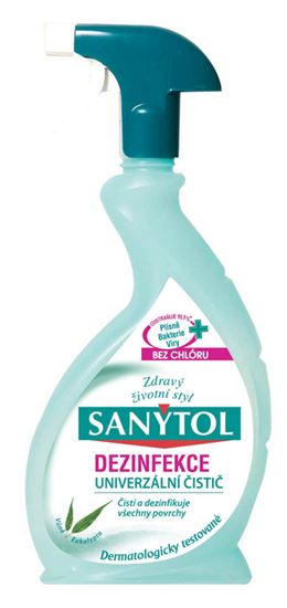 Obrázek z Sanytol univerzální čistič - 500 ml s rozprašovačem