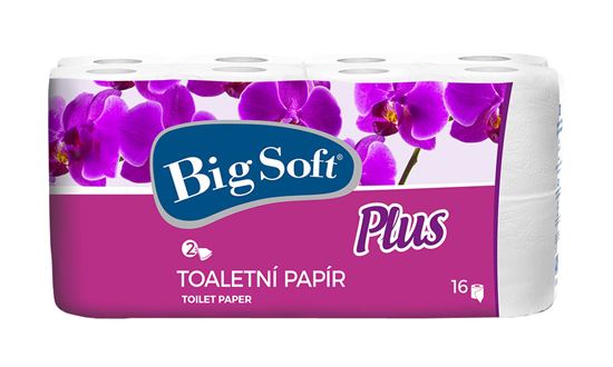 Obrázek z Big Soft Plus toaletní papír 2-vrstvý 16ks
