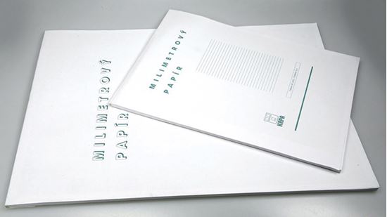 Obrázek z Milimetrový papír - blok A3 / 50 listů
