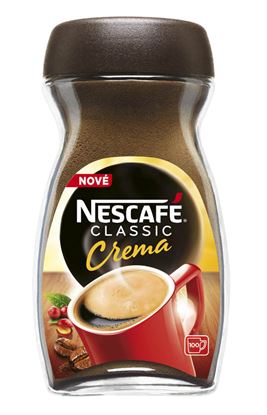 Obrázek Nescafé Classic Crema 200 g rozpustná káva