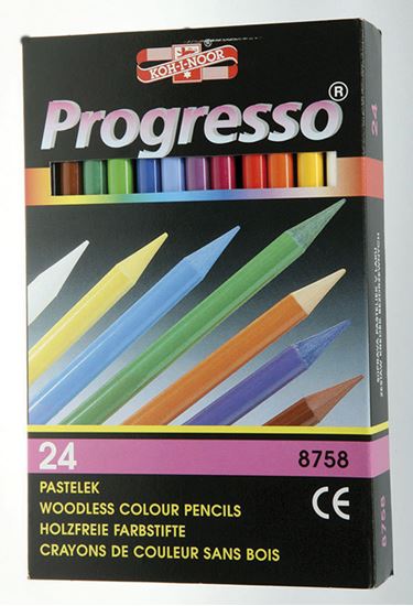 Obrázek z Pastelky Progresso - 24 barev