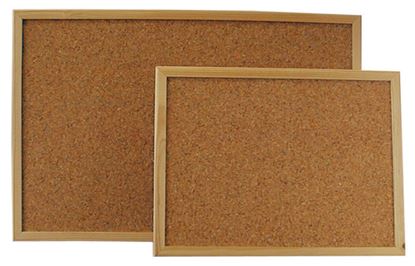 Obrázek Tabule korkové - 60 x 90 cm / dřevěný rám