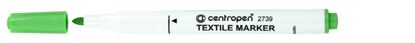 Obrázek Značkovač Centropen 2739 na textil - žlutozelená