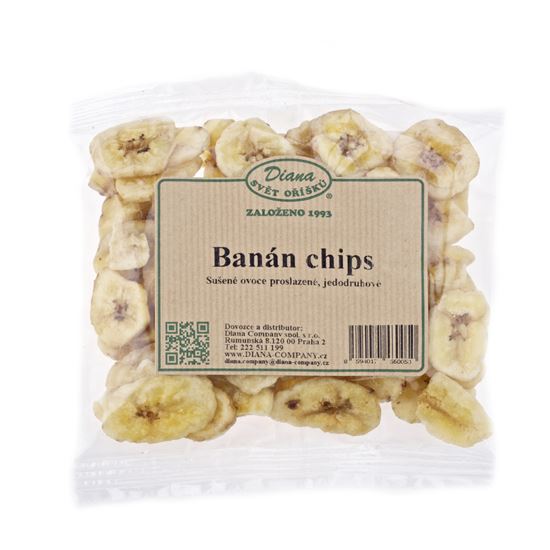 Obrázek z Banán chips 100g