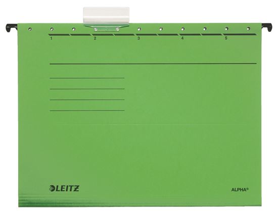 Obrázek z Závěsné desky Leitz Alpha - zelená