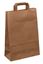 Obrázek Tašky papírové plochá ucha - hnědá / 260 x 110 x 380 mm