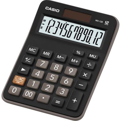 Obrázek Casio MX 12 B BK stolní kalkulačka displej 12 míst