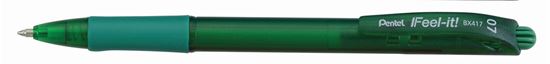 Obrázek z Kuličkové pero Pentel BX417 - zelená