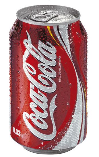 Obrázek z Coca Cola 0,33 l plech