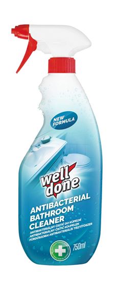 Obrázek z Well done antibakteriální čisticí prostředek do koupelny 750 ml