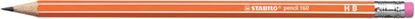Obrázek Tužka 160 s pryží STABILO - HB / oranžová