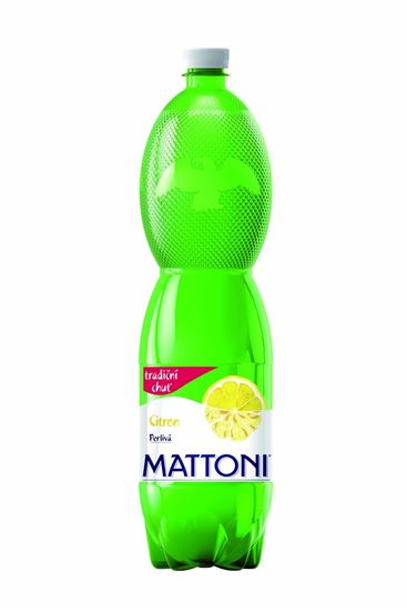 Obrázek z Mattoni minerální voda s příchutí citrón 1,5 l