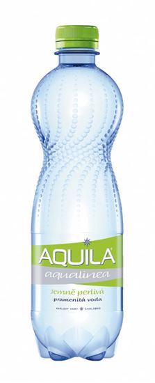 Obrázek z Aquila voda bez příchutě - jemně perlivá / 0,5 l