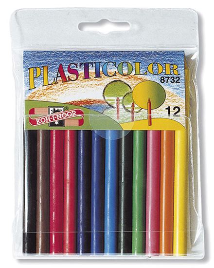 Obrázek z Pastelky Plasticolor - 12 barev