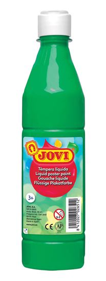 Obrázek z Tekuté temperové barvy JOVI v lahvi - 500 ml / sv.zelená