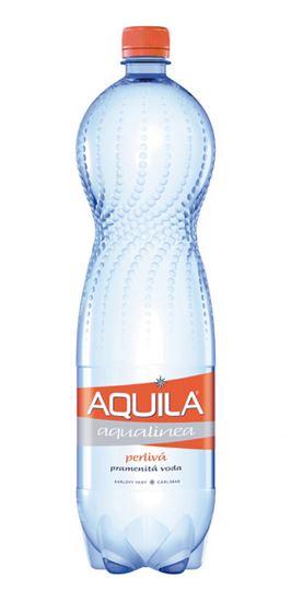 Obrázek z Aquila voda bez příchutě - perlivá / 1,5 l