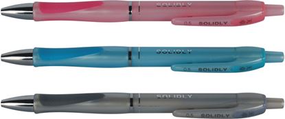 Obrázek Kuličkové pero Solidly - barevný pastelový mix