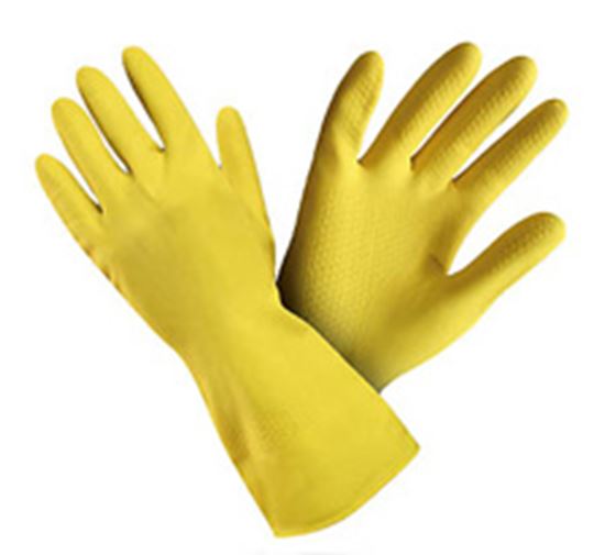 Obrázek z Gumové ochranné rukavice velikost S