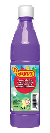 Obrázek z Tekuté temperové barvy JOVI v lahvi - 500 ml / fialová
