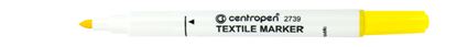 Obrázek Značkovač Centropen 2739 na textil - žlutá