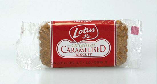 Obrázek z Sušenky ke kávě - karamelová Biscoff Lotus/ 50 ks