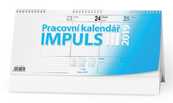 Obrázek z Kalendář stolní pracovní - Impuls III. / BSM3